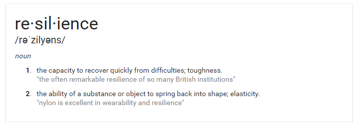 resilience